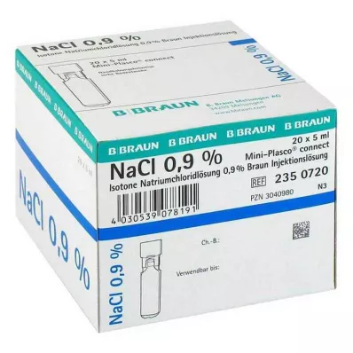 KOCHSALZLÖSUNG Miniplasco connect 0,9%, 20X5 ml