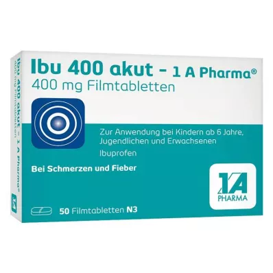 IBU 400 akut-1A Pharma comprimés pelliculés, 50 pc