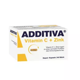 ADDITIVA Gélules de vitamine C Depot 300 mg, 60 gélules