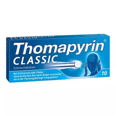 THOMAPYRIN CLASSIC Comprimés contre la douleur, 10 pces