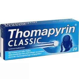 THOMAPYRIN CLASSIC Comprimés contre la douleur, 20 pces
