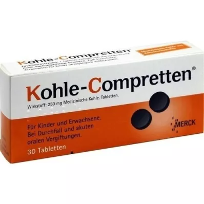 KOHLE Compretten comprimés, 30 pc