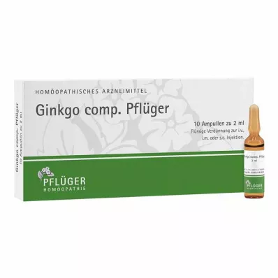 GINKGO COMP.Ampoules Pflüger, 10 pces