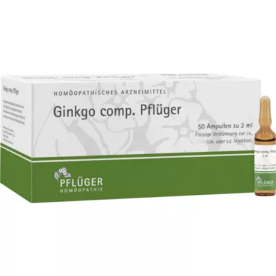 GINKGO COMP.Ampoules Pflüger, 50 pces