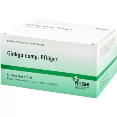 GINKGO COMP.Ampoules Pflüger, 50 pces