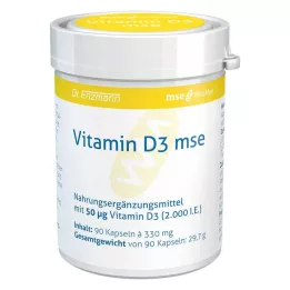 VITAMIN D3 MSE Gélules, 90 pièces