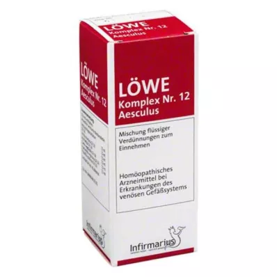 LÖWE KOMPLEX Nr.12 Aesculus gouttes, 50 ml LÖWE KOMPLEX Nr.12 Aesculus gouttes, 50 ml