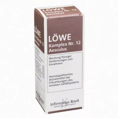LÖWE KOMPLEX N°12 Aesculus gouttes, 100 ml