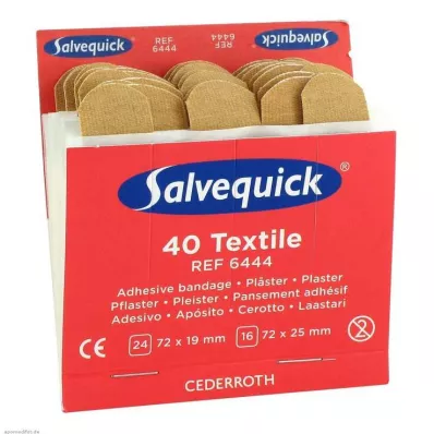 Bandes de plâtre élastiques Salvequick, 40 pièces Bandes de plâtre élastiques Salvequick, 40 pièces