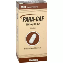 PARA CAF 500 mg/65 mg Comprimés, 20 pièces