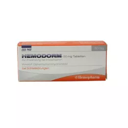 HEMODORM 50 mg Comprimés pour le sommeil, 20 pces