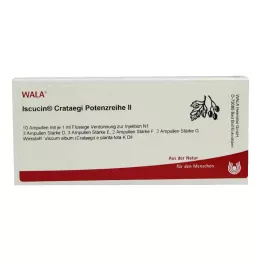 ISCUCIN série de puissance crataegi II ampoules, 10X1 ml