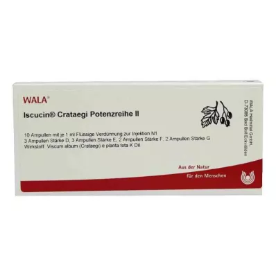 ISCUCIN série de puissance crataegi II ampoules, 10X1 ml