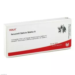 ISCUCIN ampoules salicis amidon A, 10X1 ml