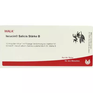 ISCUCIN ampoules salicis amidon B, 10X1 ml