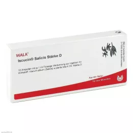 ISCUCIN ampoules salicis amidon D, 10X1 ml