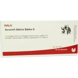 ISCUCIN ampoules salicis amidon G, 10X1 ml