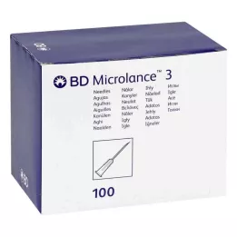 BD MICROLANCE Aiguille 23 G 1 1/4 0,6x30 mm, 100 pces