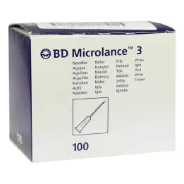 BD MICROLANCE Aiguille 26 G 1/2 Insul.0,45x13 mm, 100 pces