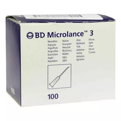 BD MICROLANCE Aiguille 26 G 1/2 Insul.0,45x13 mm, 100 pces