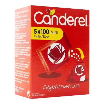 Recharge Canderel pièces, 500 pièces