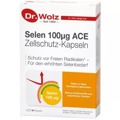 SELEN ACE 100 mg 60 jours gélules, 60 pcs