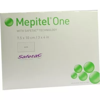 MEPITEL One 7,5x10 cm pansement filet silicone, 10 pces