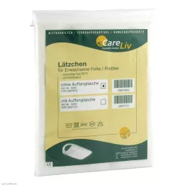 LÄTZCHEN Film dextension/éponge blanc avec velcro, 1 pc