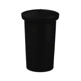 KRÜCKENKAPSEL Gr.2 20 mm noir, 1 pc