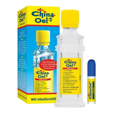 Huile de Chine avec inhalateur, 25 ml