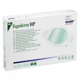 TEGADERM Pansement transparent 3M 10x11,5 cm ovale 9546HP, 50 pces