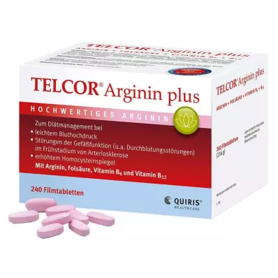 TELCOR® Arginine plus comprimés pelliculés, 240 pc TELCOR® Arginine plus comprimés pelliculés, 240 pc