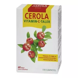CEROLA Thaler de vitamine C Grandel, 60 pcs