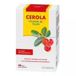 CEROLA Thaler de vitamine C Grandel, 96 pièces