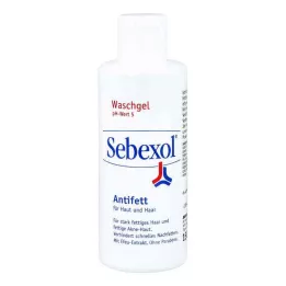 SEBEXOL Shampooing anti-graisse peau+cheveux, 150 ml