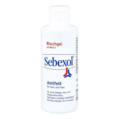 Shampoing anti-graisse peau et cheveux Sebexol (150 ml)
