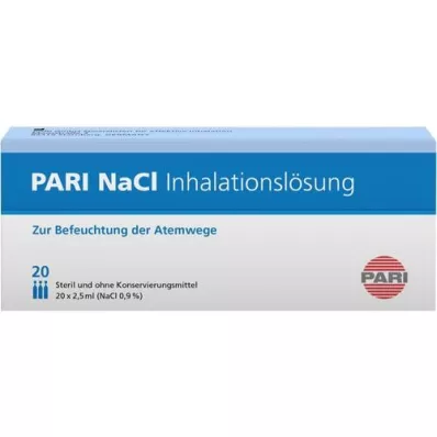 PARI Ampoules de solution pour inhalation NaCl, 20X2.5 ml