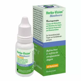 HERBA-VISION Gouttes pour les yeux à la myrtille, 15 ml