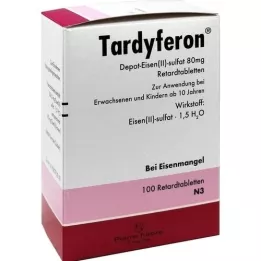 TARDYFERON Comprimés à libération prolongée, 100 pc