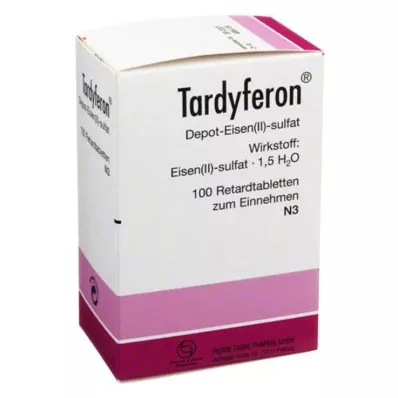 Tardyferon® Depot Iron (II) sulfate 80 mg comprimés à libération prolongée, 100 pc