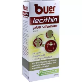 BUER LECITHIN Plus Vitamines liquide, 500 ml