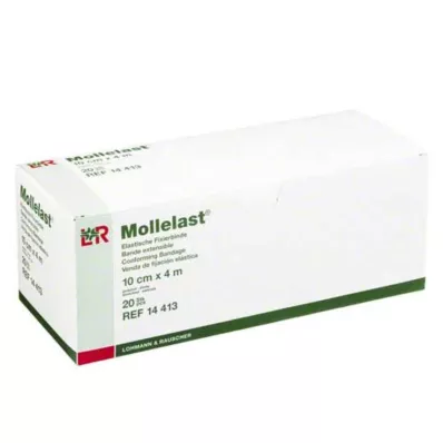 MOLLELAST Bandes 10 cmx4 m en emballage individuel, 20 pces