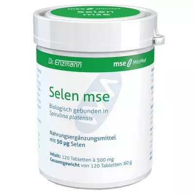 SELEN MSE 50 µg comprimés, 120 pc