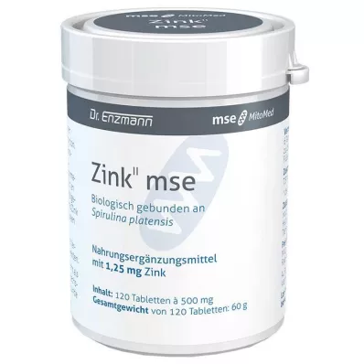 ZINK II MSE 1,25 mg comprimés, 120 pc ZINK II MSE 1,25 mg comprimés, 120 pc