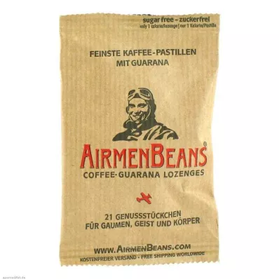 AIRMENBEANS Pastilles au café avec guarana, 21 pcs AIRMENBEANS Pastilles au café avec guarana, 21 pcs