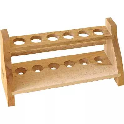 Support pour tubes à essai pour 12 verres, 1 pièce Support pour tubes à essai pour 12 verres, 1 pièce