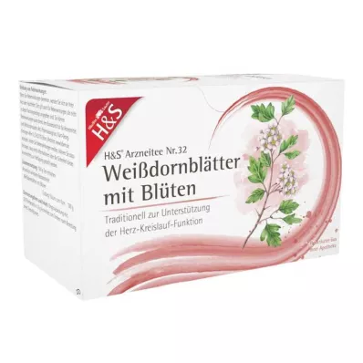 H&S Feuilles daubépine avec fleurs Sachet-filtre, 20X1.6 g H&S Feuilles daubépine avec fleurs Sachet-filtre, 20X1.6 g
