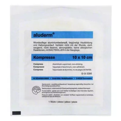ALUDERM Compresses 10x10 cm, 1 pc ALUDERM Compresses 10x10 cm, 1 pc