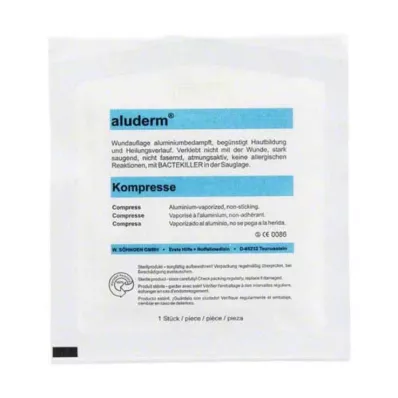 ALUDERM Compresses 20x20 cm, 1 pc