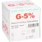 GLUCOSE 5% B.Braun Mini Plasco connect Liqueur injectable, 20X10 ml